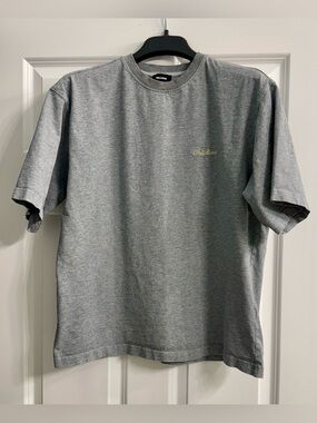 We11done men’s gray T-shirt, size M (oversized fit), from the premium South